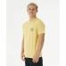 T-shirt Rip Curl Stapler Amarelo Homem