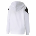 Jachetă Sport pentru Copii Rebel Puma Block Full-Zip Hoodie  Alb