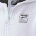 Detská športová bunda Rebel Puma Block Full-Zip Hoodie  Biela