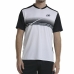 Camiseta de Manga Corta Hombre Bullpadel Adame  Blanco