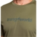 Camisola de Manga Curta Homem Trangoworld Cajo Th Verde Azeitona