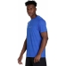 Maglia a Maniche Corte Uomo Puma Run Favorite Logo Azzurro