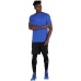 Maglia a Maniche Corte Uomo Puma Run Favorite Logo Azzurro