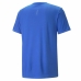 Men’s Short Sleeve T-Shirt Puma Run Favorite Logo Blue