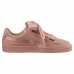 Női cipők Puma Suede Heart Ep Sárga