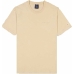 Heren-T-Shirt met Korte Mouwen Champion Crewneck Beige