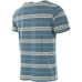 Camiseta Rip Curl Surf Revival Stripe Aguamarina Hombre