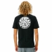 Camiseta Rip Curl Icons Of Surf Negro Hombre