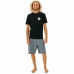 Tricou Rip Curl Icons Of Surf Negru Bărbați