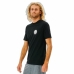 Camiseta Rip Curl Icons Of Surf Negro Hombre