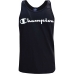 Maillot de Corps sans Manches pour Homme Champion Tank Top Noir