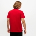 Men’s Short Sleeve T-Shirt Timberland Kennebec Linear Red