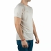 Heren-T-Shirt met Korte Mouwen +8000 Uvero Beige