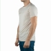 Heren-T-Shirt met Korte Mouwen +8000 Uvero Beige