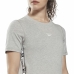 Damen Kurzarm-T-Shirt Reebok Tape Pack Grau