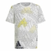 Tricou cu Mânecă Scurtă pentru Copii Adidas Brand Love  Alb