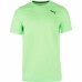 Camisola de Manga Curta Homem Puma Train Fav Blaster Fizzy Verde Verde limão