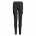 Leggings de Desporto Infantis Adidas Design 2 Move 3 Stripes Preto