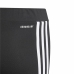 Αθλητικά Κολάν για Παιδιά Adidas Design 2 Move 3 Stripes Μαύρο