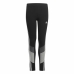 Leggings Sportivi per Bambini Adidas Colorblock  Nero