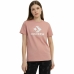 Damen Kurzarm-T-Shirt Converse Seasonal Star Chevron Rosa