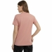 Dames-T-Shirt met Korte Mouwen Converse Seasonal Star Chevron Roze