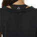 Dames-T-Shirt met Korte Mouwen Reebok Wor Supremium Detail Zwart