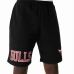 Calções de Desporto New Era NBA Chicago Bulls Preto