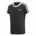 Barn T-shirt med kortärm Adidas  YG BF Tee  Svart