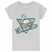 Child's Short Sleeve T-Shirt Converse Flamingo Light grey