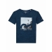 Kinder-T-Shirt met Korte Mouwen Regatta Alvarado VII Bluewingmarl Blauw