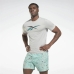 Kortarmet T-skjorte til Menn Reebok Activchill Graphic 