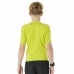 Camisola de Manga Curta Infantil Rip Curl Corps S/S Rash Amarelo Surf Licra