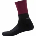 Chaussettes de Sport Shimano Original Wool Noir Bordeaux