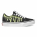 Casual Kindersneakers Vans Ward Groen Druppels Zwart