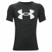 Kinder-T-Shirt met Korte Mouwen Under Armour Tech Twist SS Zwart