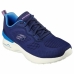 Scarpe Sportive da Donna Skechers Skech-Air Dynamight - New Grind Blu scuro