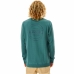 Felpa senza Cappuccio Uomo Rip Curl Re Entry Crew Azzurro