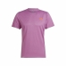 Maglia a Maniche Corte Uomo Adidas Adizero Speed Rosa scuro