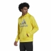 Miesten huppari Adidas  Game and Go Big Logo Keltainen