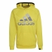 Herenhoodie Adidas  Game and Go Big Logo Geel