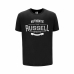 Camisola de Manga Curta Homem Russell Athletic Amt A30081 Preto