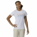 Dames-T-Shirt met Korte Mouwen New Balance Essentials Celebrate Wit