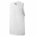 Basketball-skjorte Puma Tank B Hvit