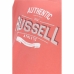 Kortærmet T-shirt til Mænd Russell Athletic Amt A30081 Orange Koral