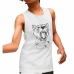 Basketballstrøje Puma Tank B Hvid