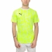 T-shirt med kortärm Herr Puma Teamliga Gul Padel