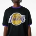 Koszulka do koszykówki New Era Mesh LA Lakers Czarny