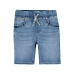 Korte broek Skinny Levi's Dobby Staal blauw Mannen