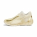 Basketballsko for voksne Puma Rise NITRO Gyllen Beige